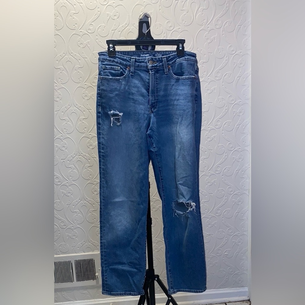 Old Navy OG Loose Distressed Jeans